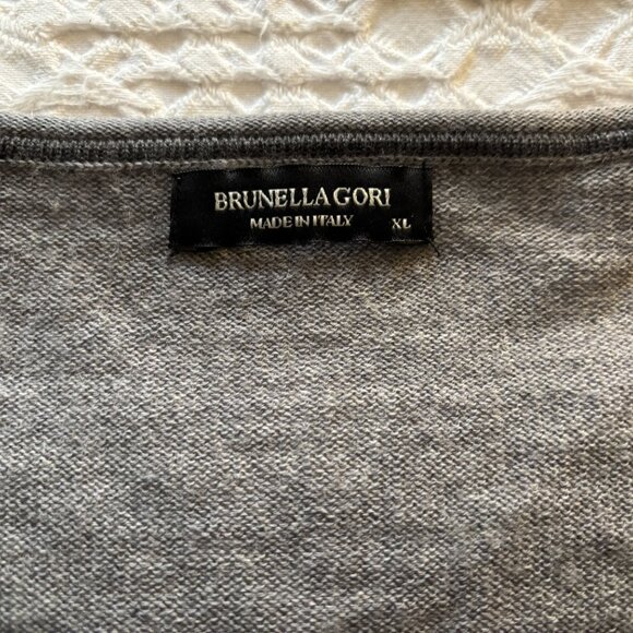 Brunella Gori, Made in Italy, 100% Extra fine Merino Wool, Size XL - Picture 2 of 2